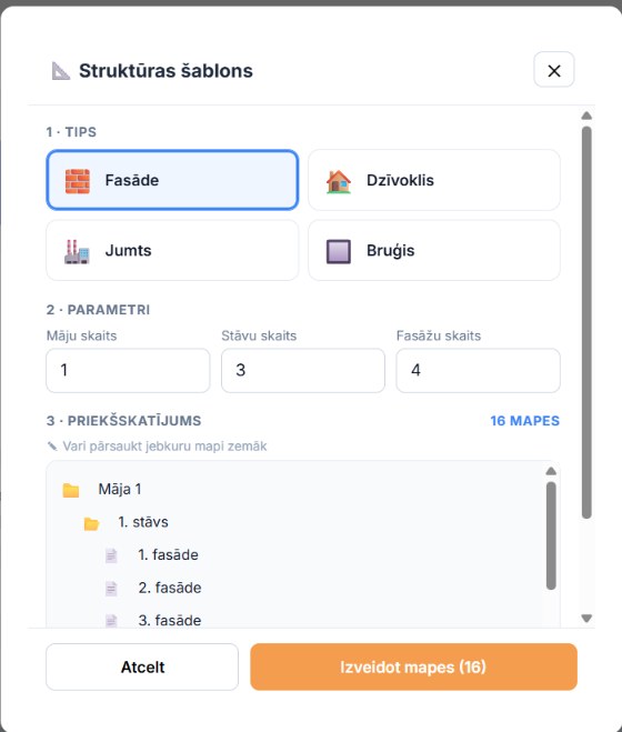 MeistarPro — struktūras šabloni